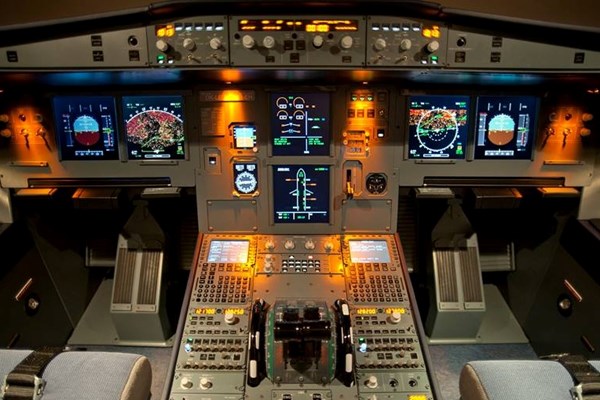 Simulátor letadla A320