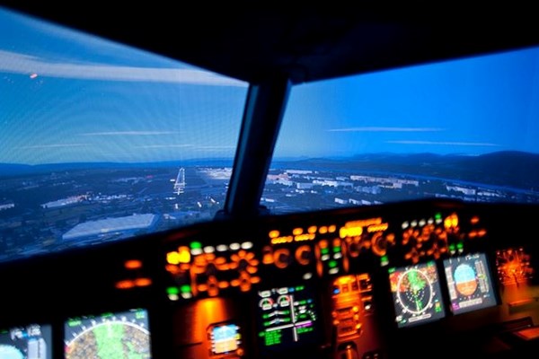 Simulátor letadla A320