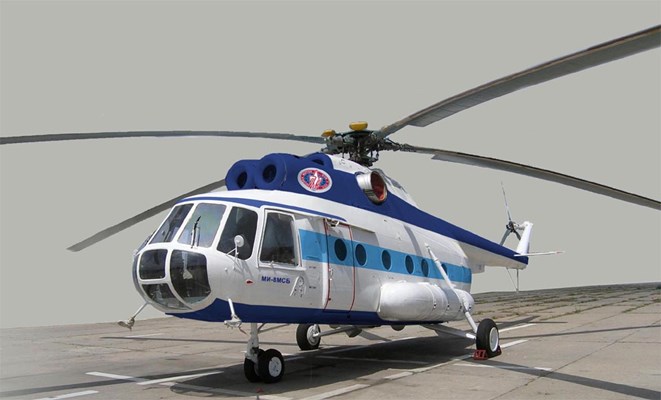 Vrtulník Mi - 8