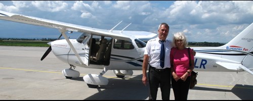 Pilotem letadla na zkoušku České Budějovice