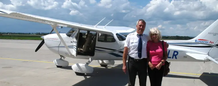 Pilotem letadla na zkoušku České Budějovice