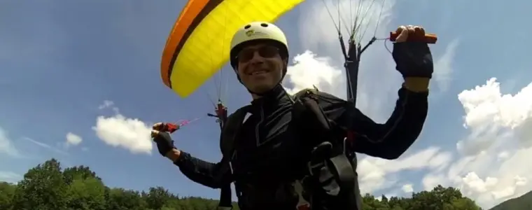 Vyhlídkový tandemový paragliding Beskydy