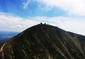 Vyhlídkový let Krkonoše a Sněžka odlet Hradec Králové