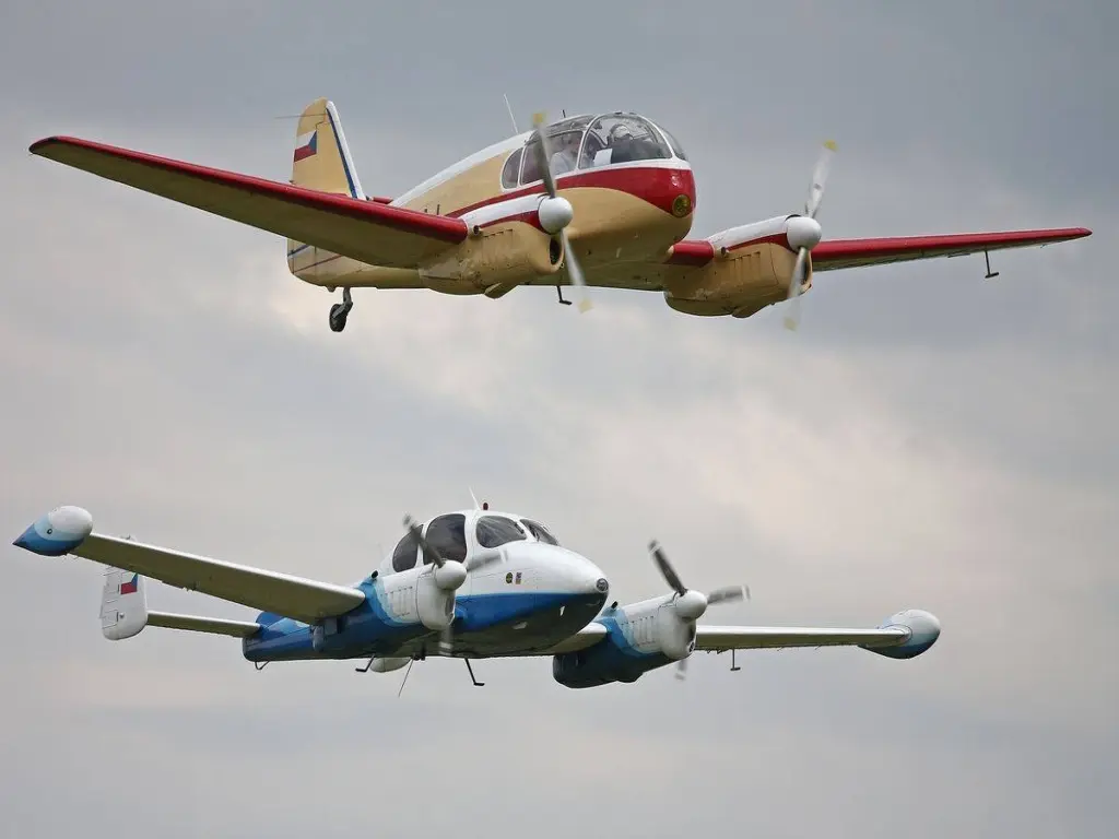 Letecký výlet letadlem L-200 Morava nebo letadlem Aero 145 na airshow Chotěboř