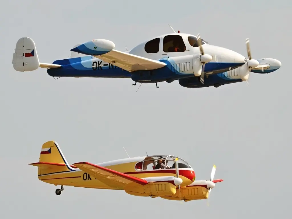 Letecký výlet letadlem L-200 Morava nebo letadlem Aero 145 na airshow Chotěboř