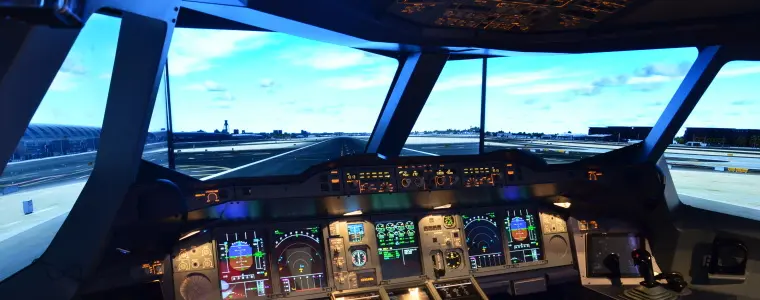 Simulátor letadla Airbus A380 Praha