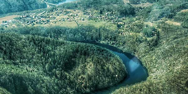 Velký jižní okruh - Posázavský Pacifik a meandry Vltavy 60 minut