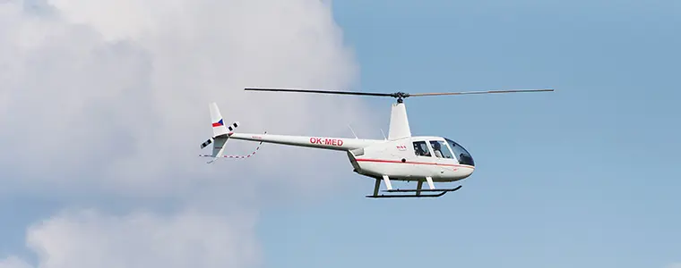 Pilotem vrtulníku na zkoušku Plzeň 1 pilotující + 2 cestující