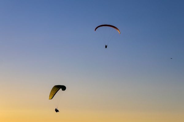 Vyhlídkový tandemový paragliding Krkonoše - Černý Důl