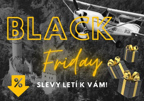 BLACK FRIDAY: Nejlepší letecké zážitky se slevami, které nesmíte propásnout!